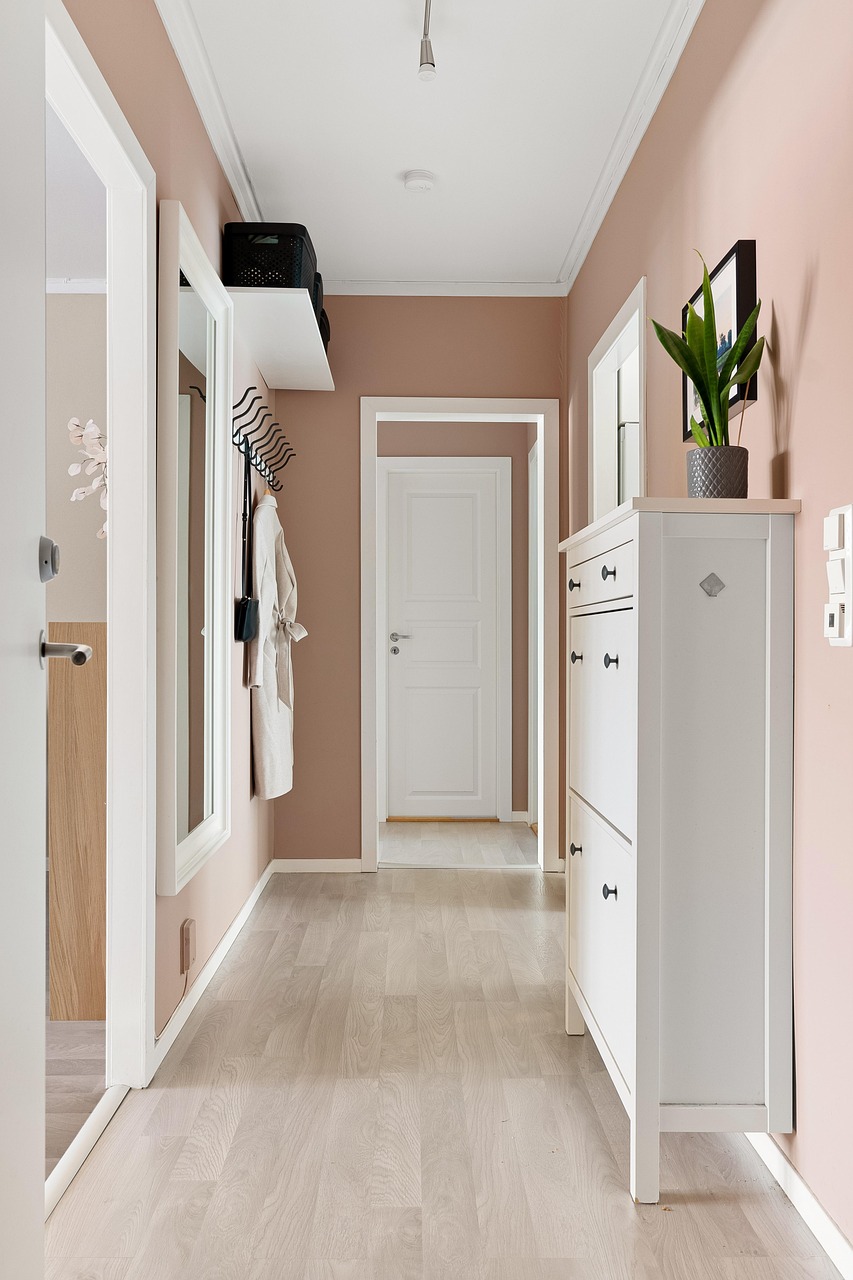 hallway, house, apartment, real estate, interior design, home, modern